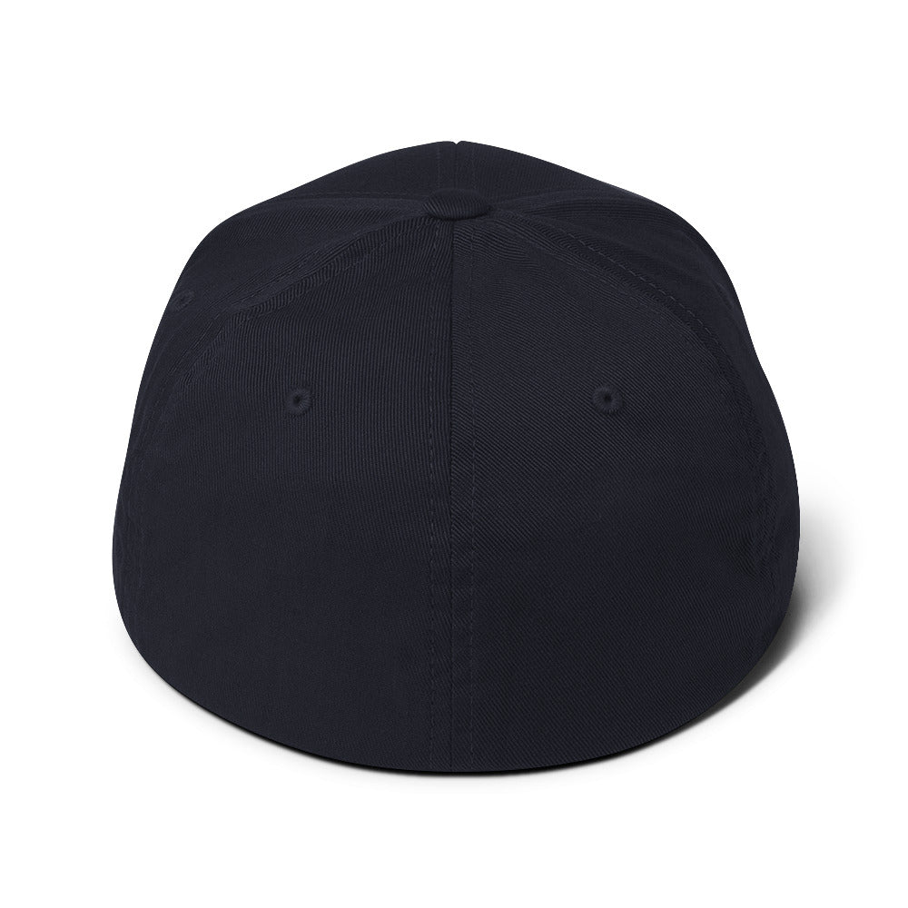 Back view of dark navy Sonoran Roast Structured Twill Cap