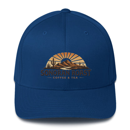 Front view of royal blue Sonoran Roast Structured Twill Cap