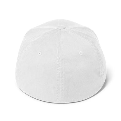 Back view of white Sonoran Roast Structured Twill Cap