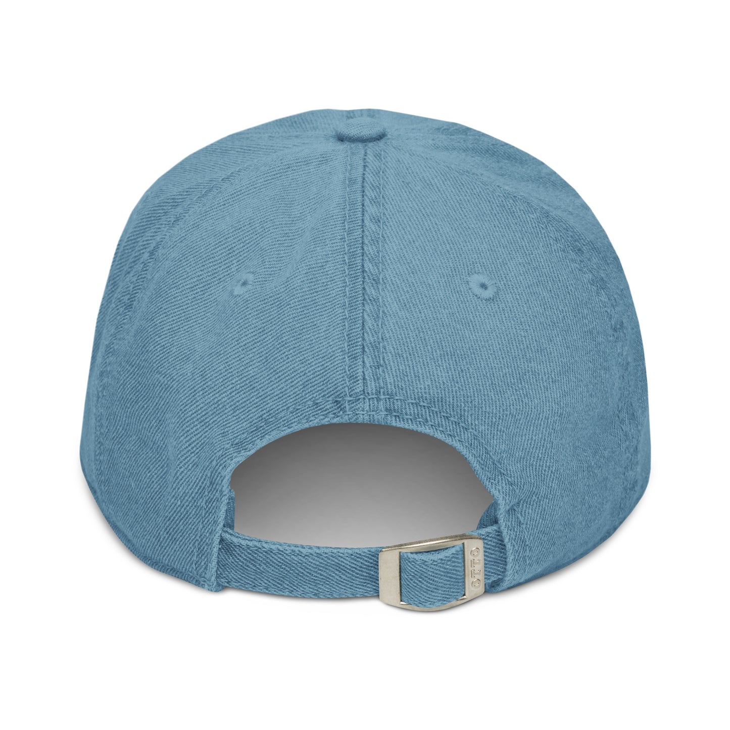 Back view of blue Sonoran Roast Denim Hat