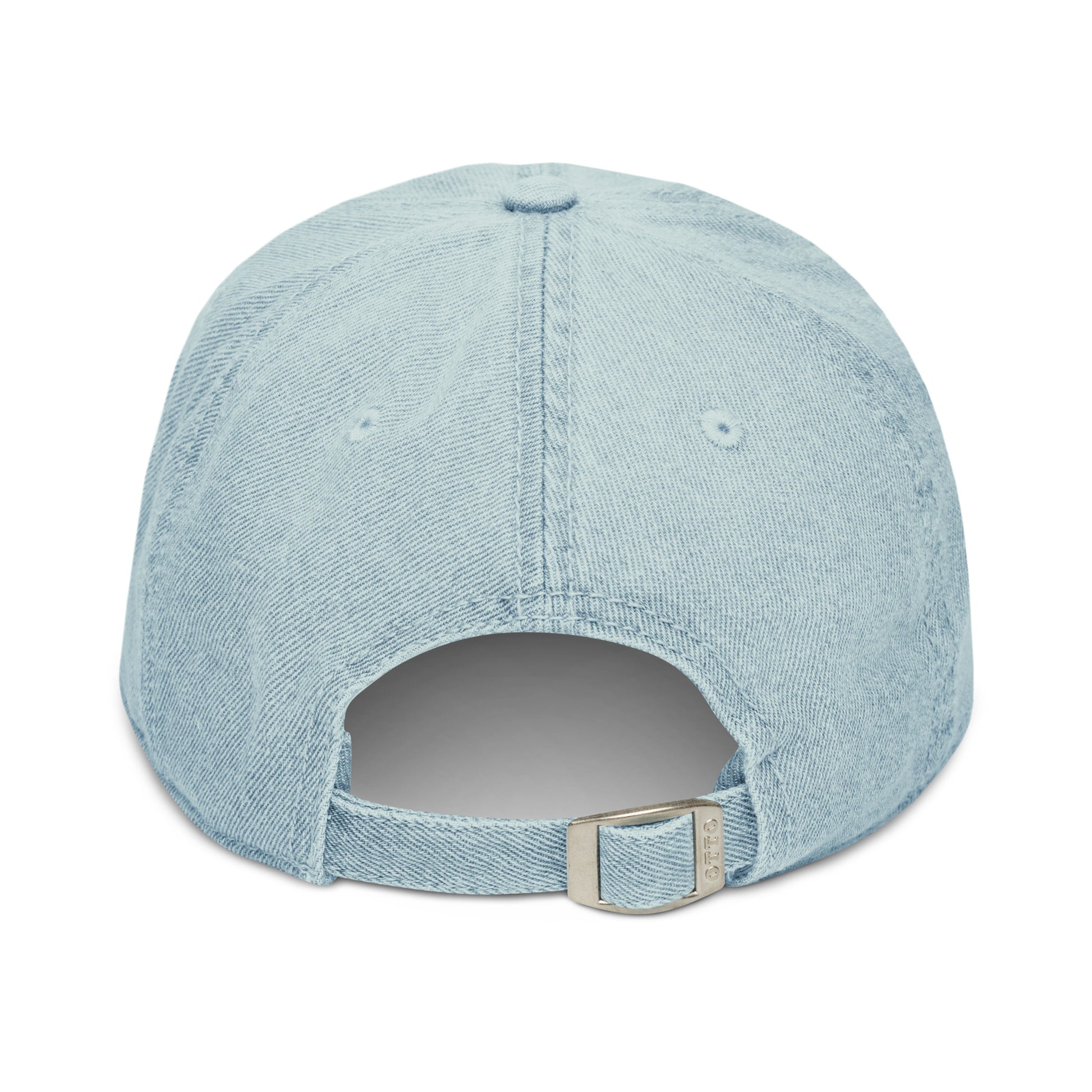 Back view of light blue Sonoran Roast Denim Hat