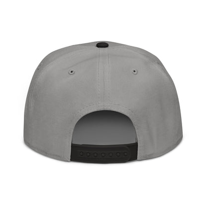 Back view of black and gray Sonoran Roast Snapback Hat