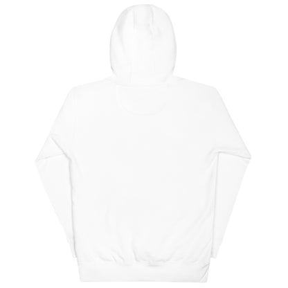 Back view of white Sonoran Roast Unisex Hoodie